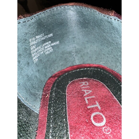 Women’s Rialto Dress Shoe Red - Picture 6 of 7